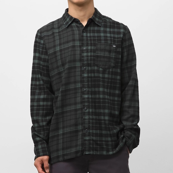 Mens Vans Button Down Shirt - Picture 1 of 7
